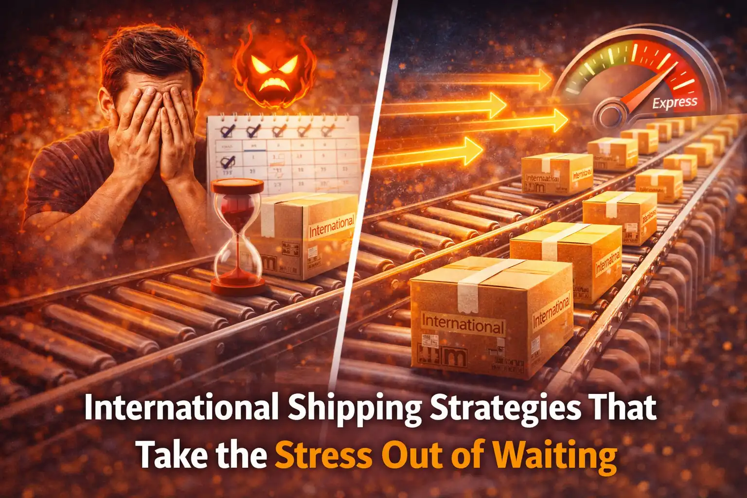 global marketplace shipping flow system aliexpress multiple orders continuous delivery strategy