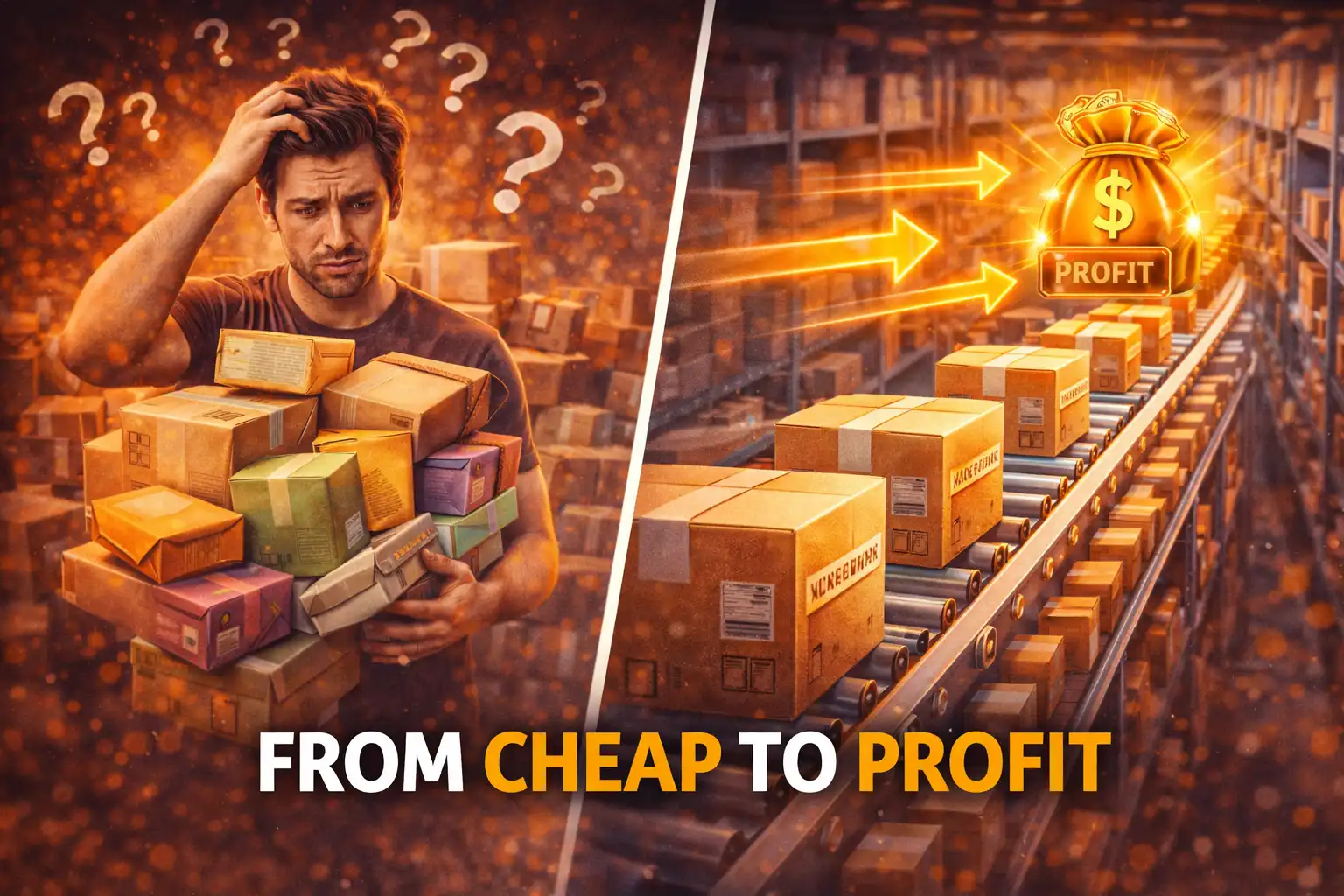 aliexpress supplier system business strategy product sourcing flow profit concept illustration