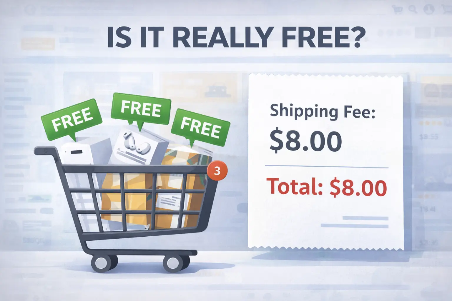 aliexpress choose 3 items free problem