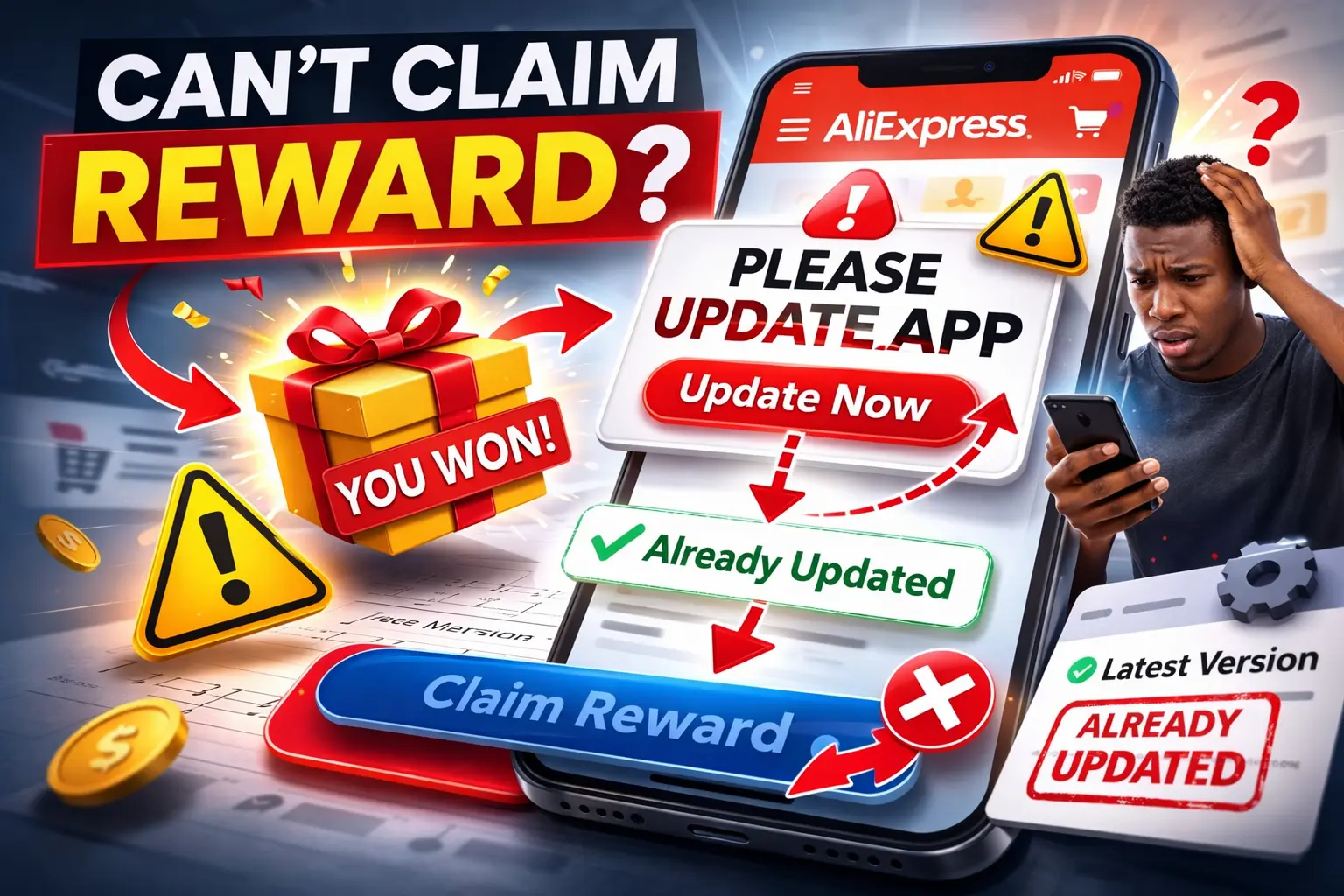 aliexpress free prize not working