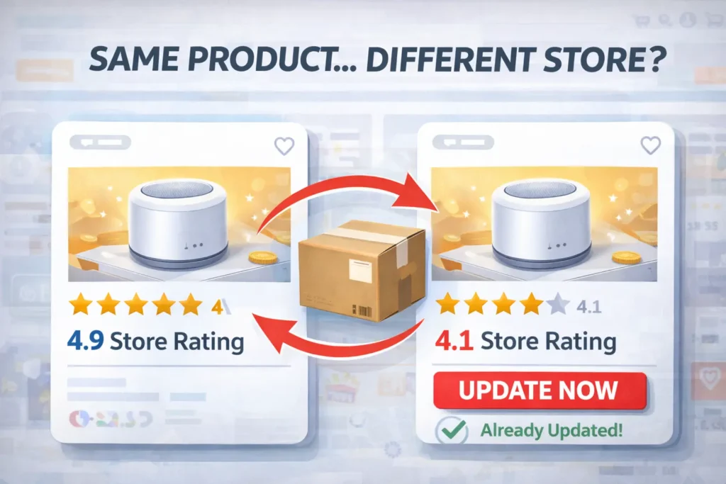 aliexpress same product different store