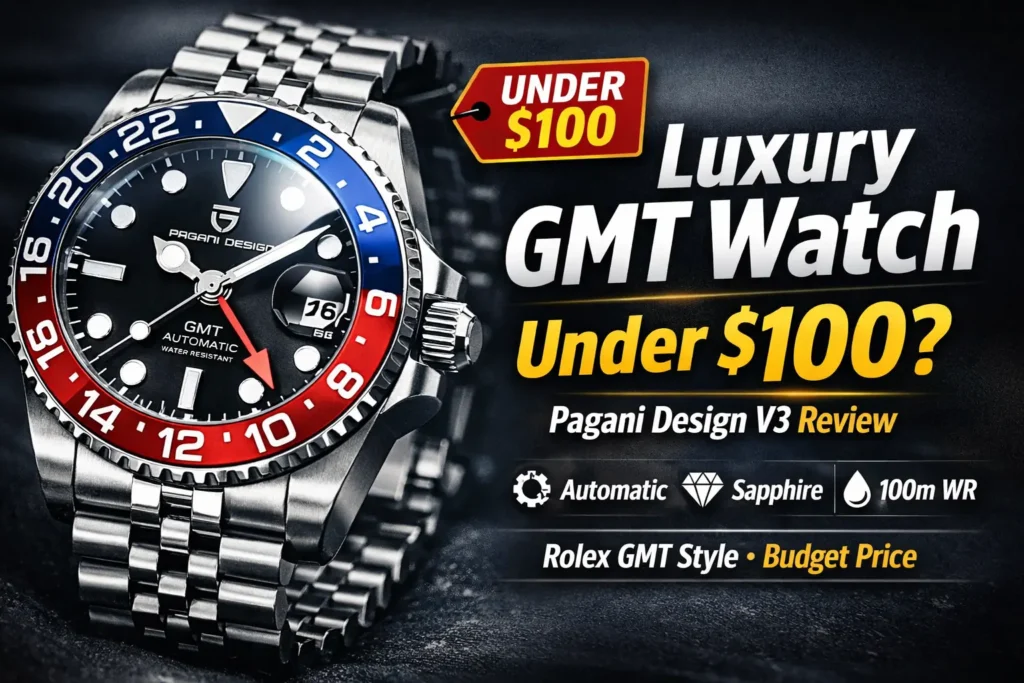 pagani design gmt automatic watch