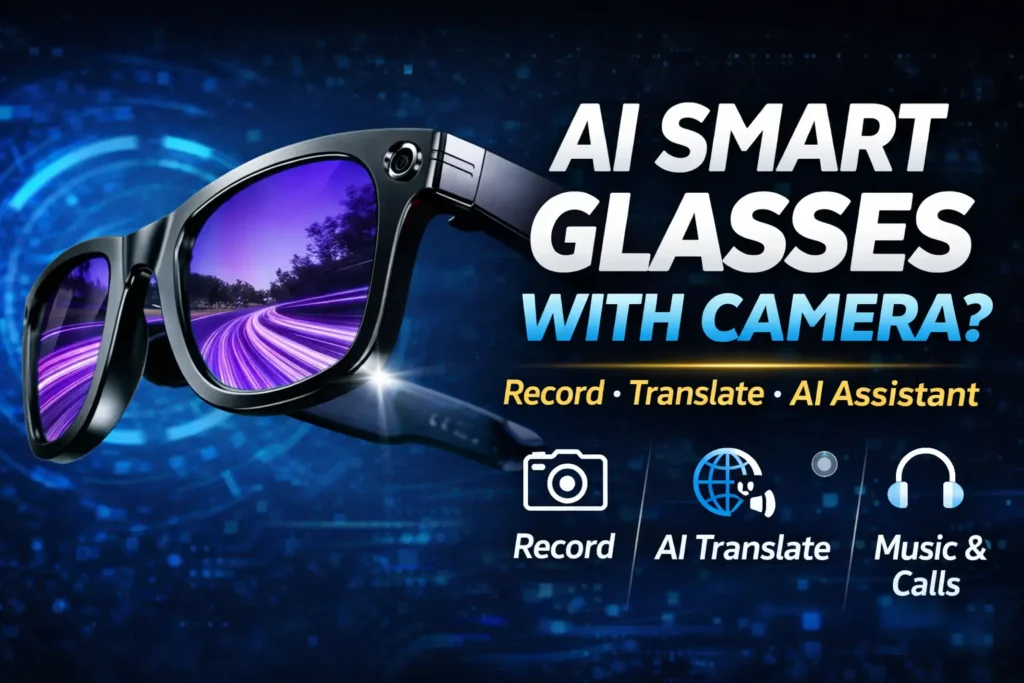 smart glasses with camera