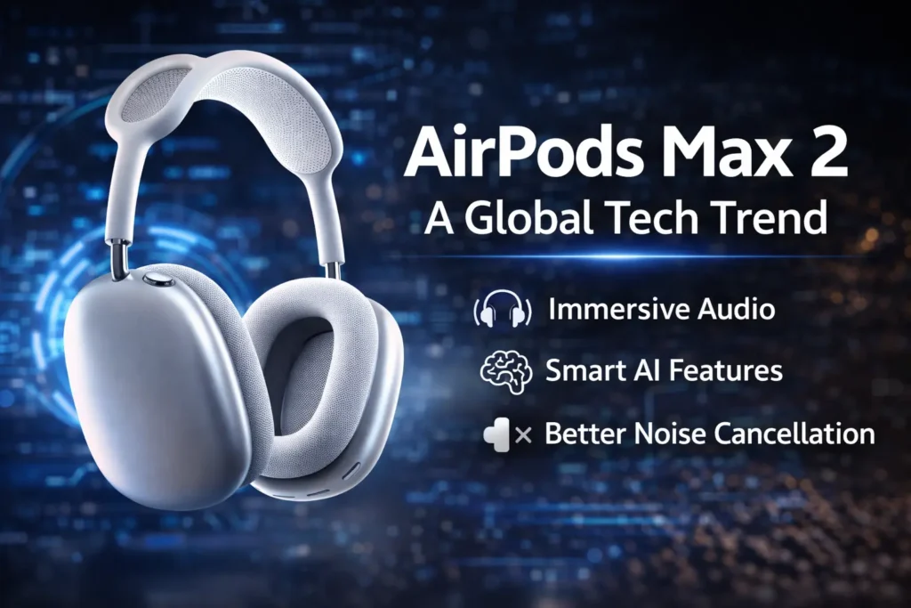 apple airpods max 2 premium wireless headphones global tech trend