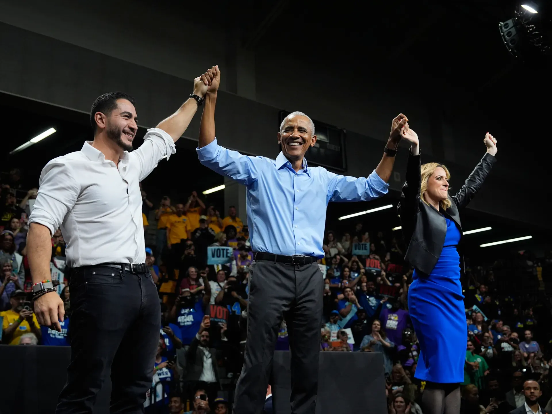 Barack Obama Rallies Democrats in Ohio and Michigan Ahead of November 3 Midterm Elections